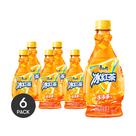 【디즈니 주토피아 콜라보레이션】맛있는 젤리가 들어간 아이스 블랙티, 473ml *6개입】【포장 디자인은 다를 수 있습니다】【Yami 단독 상품】