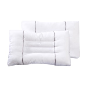 FUANNA富安娜 决明子香蒲枕头 天然草本枕头助眠 护颈枕 70*45cm 【对枕2只装】