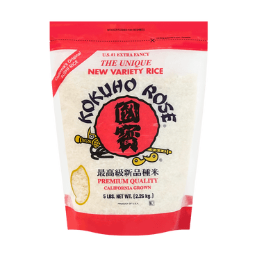 国宝米KOKUHO ROSE 最高级新品种米 5lbs