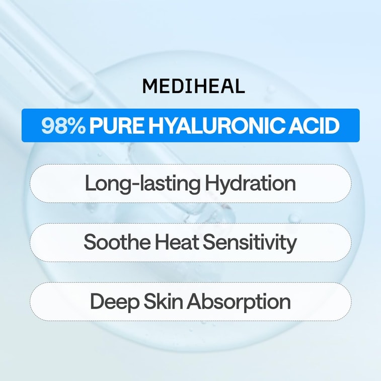 MEDIHEAL Hyaluronate Essential Mask Hydration 10 Sheets 6