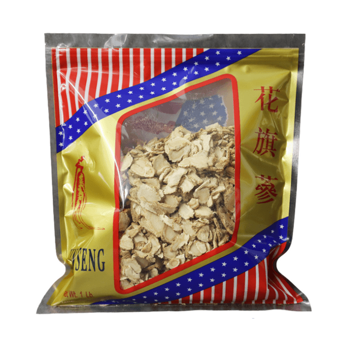 九龍堂 正宗威州五年花旗参 切片装 450g 回甘味浓