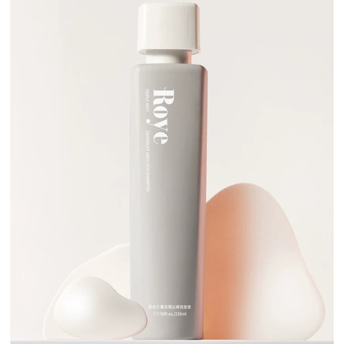 Plant extract anti-dandruff and anti-itch shampoo and cream for oil control and swelling 236ml