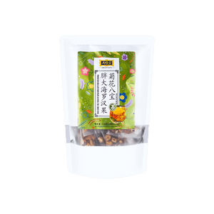 美蜂堂 胖大海罗汉果菊花八宝茶 12包入 216g 