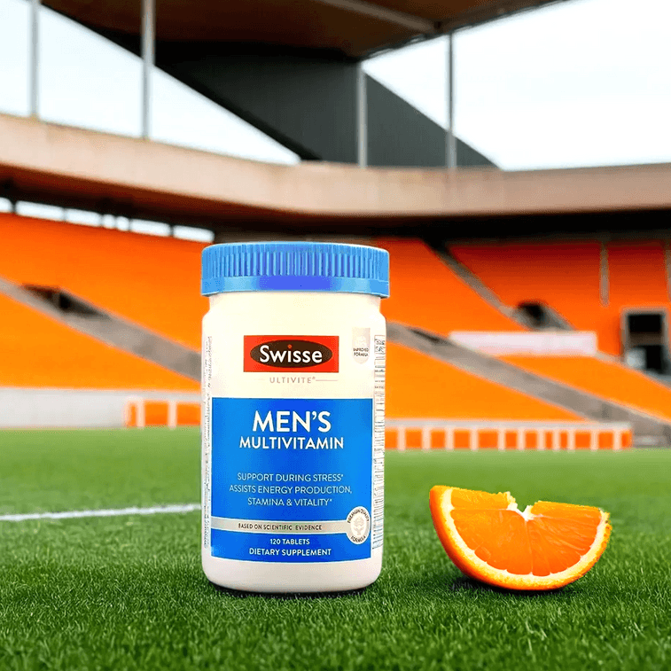 澳洲SWISSE斯維詩 ULTIVITE 男士複合維生素C 120片入 男士專屬營養 強健體制 保持活力 精力充沛 3