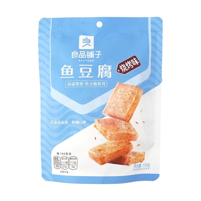 良品铺子 鱼豆腐 烧烤味 170g