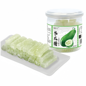 Authentic Old-Fashioned Winter Melon Strips, Winter Melon Candy, Sweet Preserves 200g*1 Jar