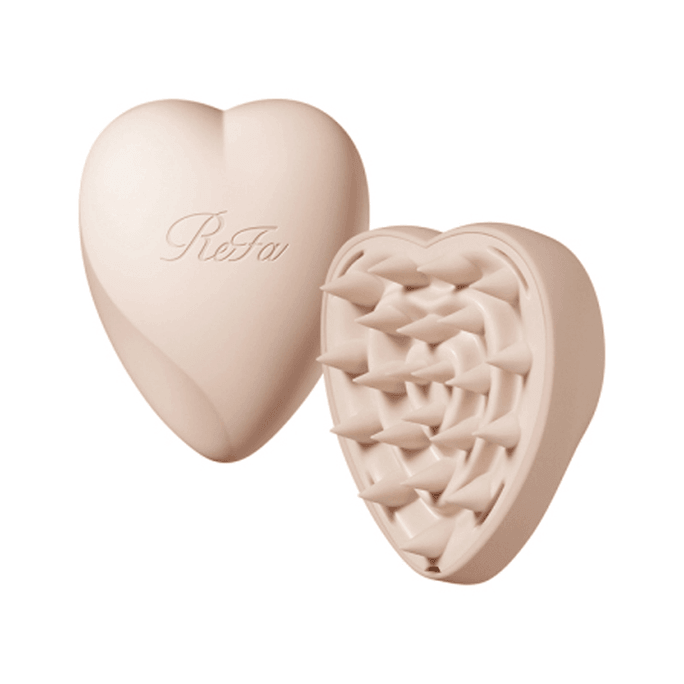 Love Scalp Massage Cleansing Comb For Wet And Dry Hair Mocha Color