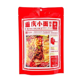 雍禾记 重庆小面豌杂面 245g【爽滑劲道 一口鲜麻】