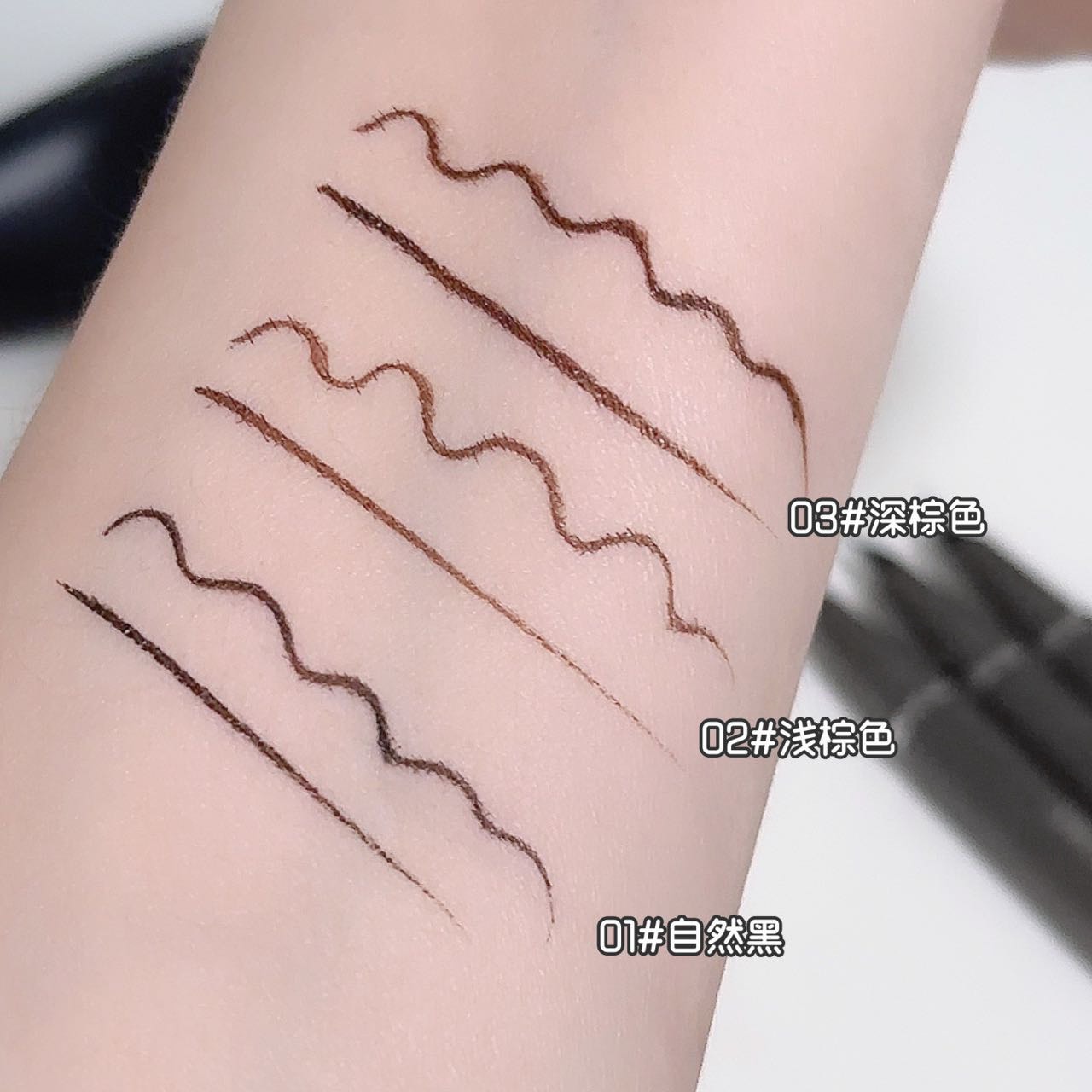 【中国直邮】 Sweet Mint 描绘眼线液笔一支精细自然顺滑防水卧蚕眼线一笔多用彩妆