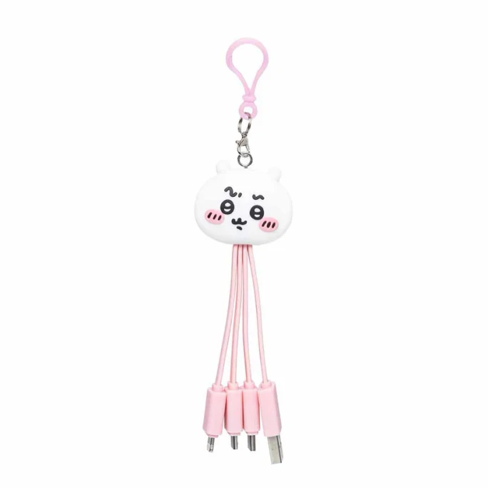Chiikawa Face Multi Charging Cable (Chiikawa) About 10cm