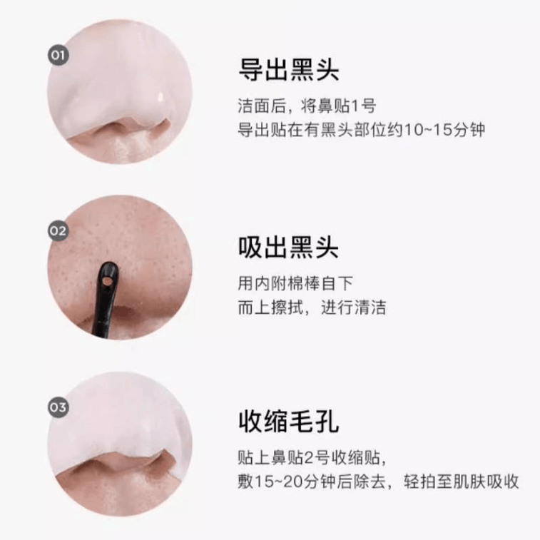 【中国直邮】 韩国 RNW 去黑头鼻贴 毛孔清洁温和 10片*1盒装 3