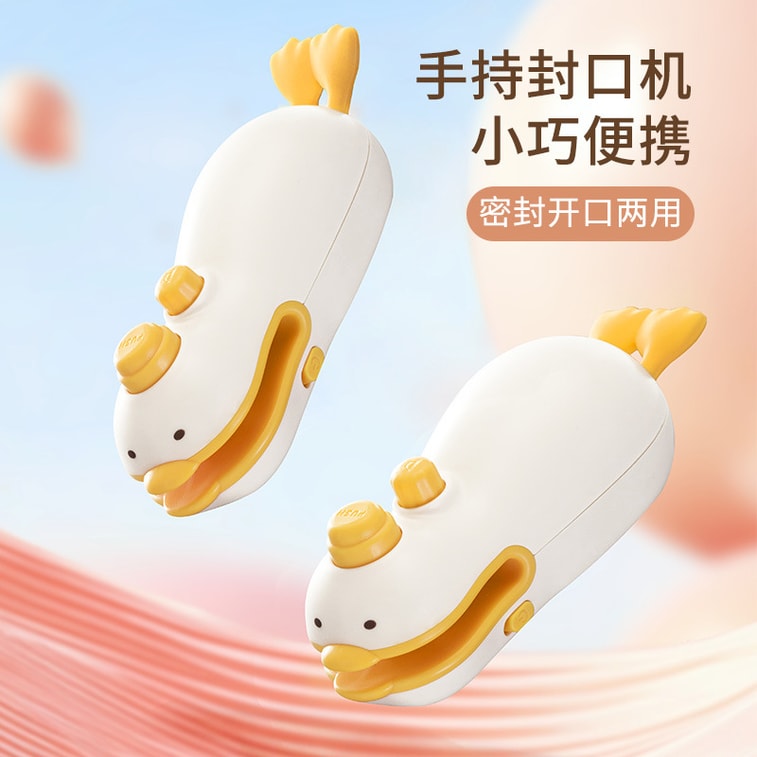 Small Mini Sealer Plastic Sealer Sealing Clip Snack Sealer 1 PC 3