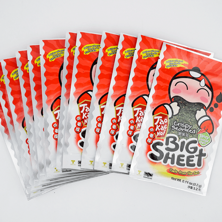 매운맛 대형 김 (1.34온스) 7