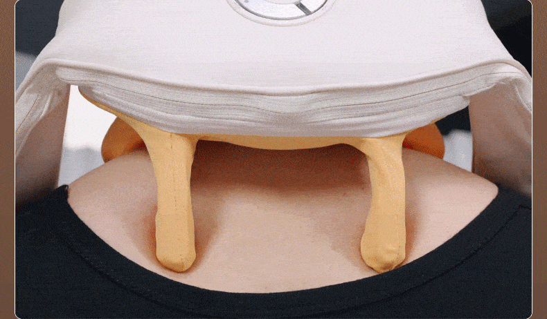 【中国直邮】 倍轻松 肩颈按摩仪颈椎枕颈部按摩器腰部背部全自动揉捏 放松斜方肌 肩颈消除富贵包 N5S3 一台装