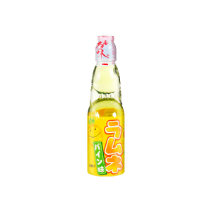 日本HATAKOSEN哈达  RAMUNE弹珠波子汽水 菠萝味 200ml