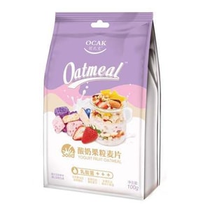 Yogurt Fruit Nut Oatmeal 100g Yogurt 2 Pack