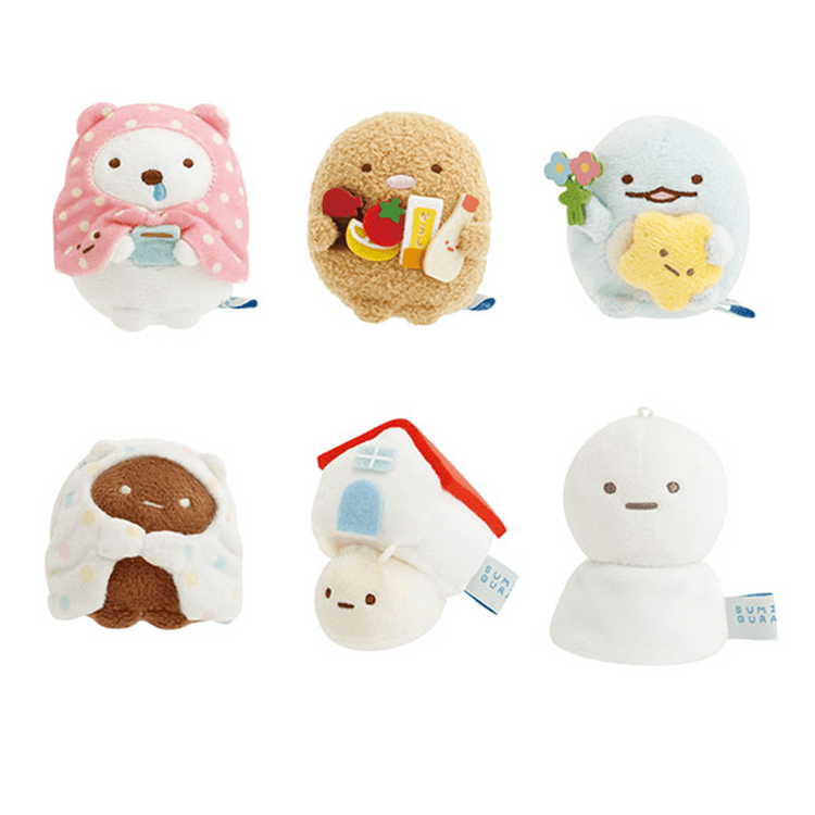 日本直送】SAN-X すみっコぐらし ぬいぐるみ ホームシリーズA（全6種の
