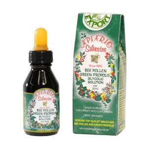 3 Bottle  Bee Pollen & Bee Propolis Liquid 30ml Non Alcoholic Wax Free Sugar Free