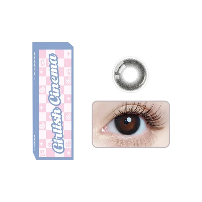 Schoolgirl Series Contact Lenses【Bunny Hair Clip】Daily Disposable (10 Pairs) -1.00(100)