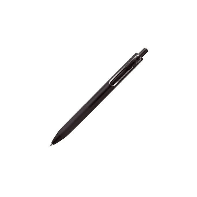 Uniball One 0.38mm Black (Black Axis)