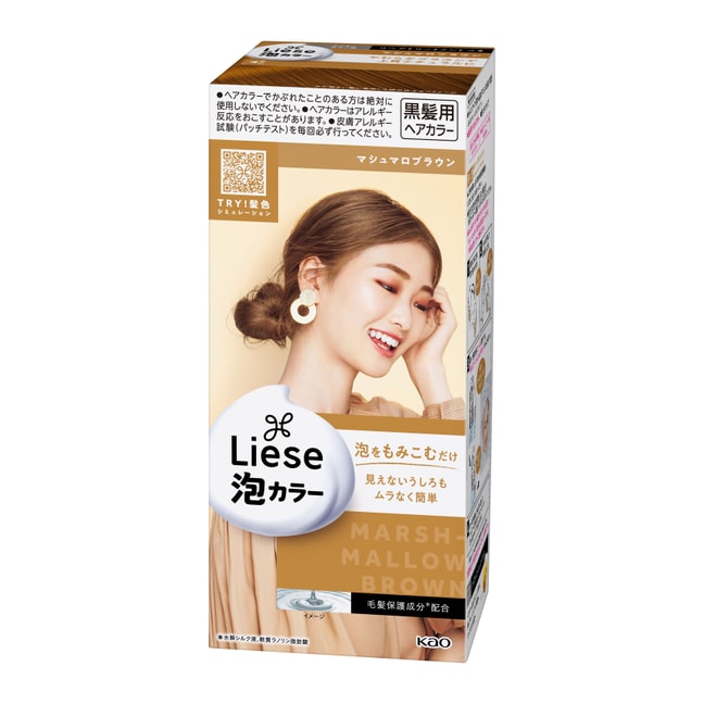 LIESE PRETTIA Bubble Hair Dye #Marshmallow Brown 108ml