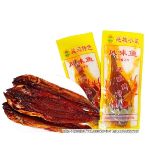 Bagged Korean-style Fish, Yanji Specialty, Spicy Pollock Side Dish 90g*2 Bags