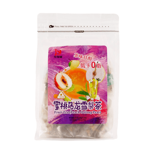 川知味 蜜桃乌龙雪梨茶包 216g 【低卡0脂】
