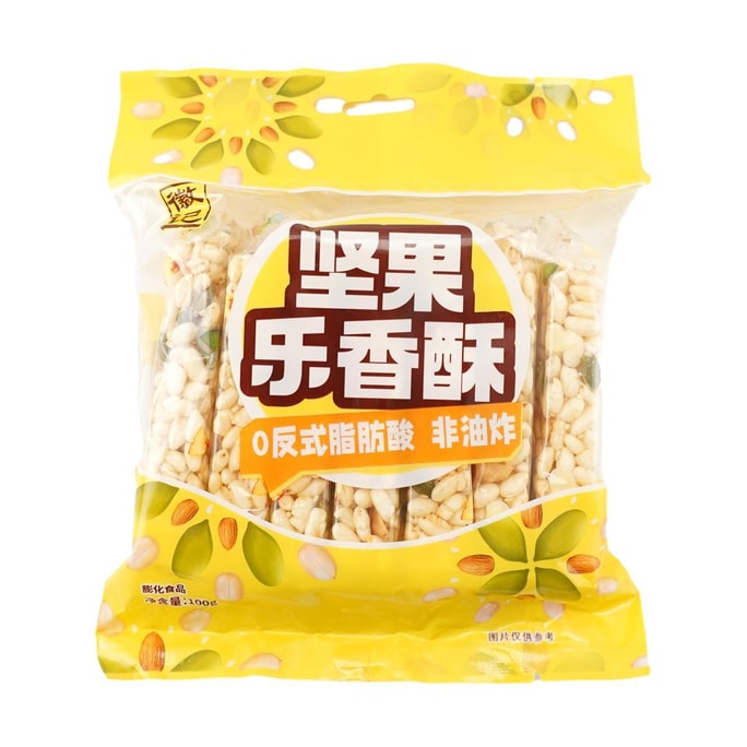 徽记 坚果乐香酥 米花棒 100g