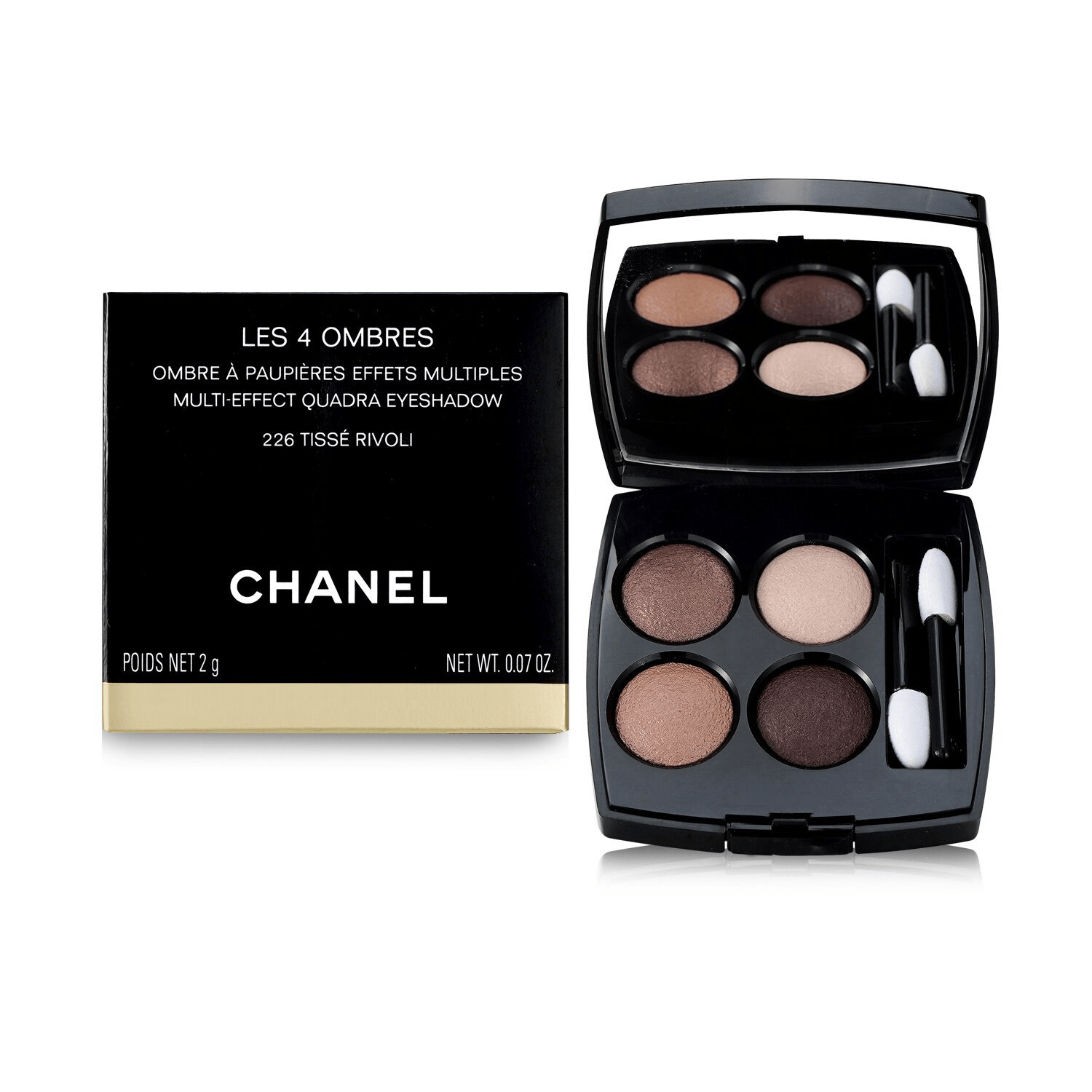 CHANEL LES 4 OMBRES 226 TISSÉ RIVOLI c7c9e94e1fca6102ad9bf9956879a3