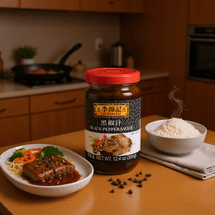 香港李錦記 黑椒汁 350g【義大利麵醬烤肉沾料黑胡椒醬】