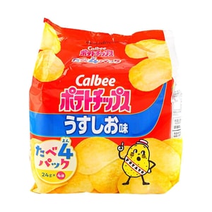 Potato Chips Lightly Salted Flavor  4p 3.38 oz