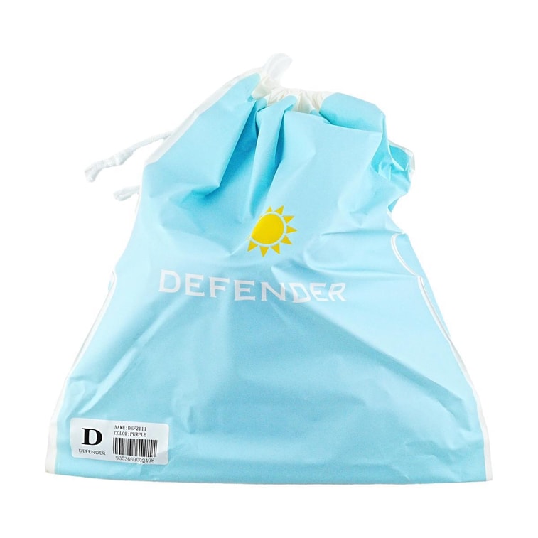 澳洲DEFENDER 空頂果凍色防曬帽 紫色 修飾臉型 高科技涼感布料 防曬戶外帽 【防曬季】 6