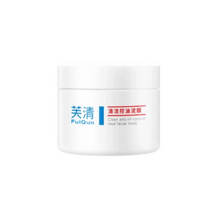 Fuqing Cleansing Mud Mask Shrinks Pores, Blackheads And Acne Removal, Closed Bottle 120g * 1