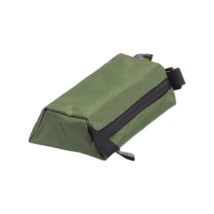 【中國直郵】 HSPM 新款戶外露營手抓包防水雜物袋戰術掛包收納包 梯形包 綠色小號+中號 兩個裝