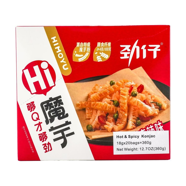 劲仔 Hi 魔芋 麻辣味 18g*20 11