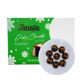 Dubai Chocolate Gift Box Holiday Edition,10.15 oz【Christmas Dessert Gifts】