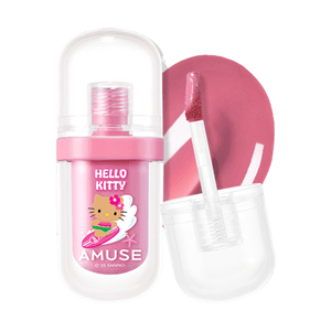 젤핏 립틴트, #06 서울걸, 쿨톤 모비쉬 핑크【베스트】【태닝 헬로키티 콜라보레이션 한정판】