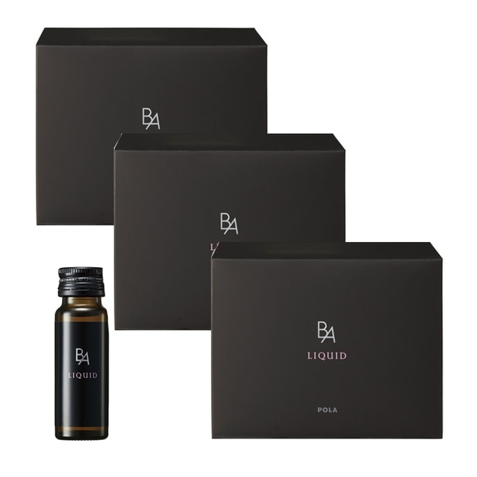 POLA Black BA Anti-sugar Brightening Oral Liquid 20ml × 12 Pieces * 3 Boxes