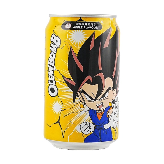 【七龍珠聯名款】台灣OCEAN BOMB 蘋果汽水 330ml