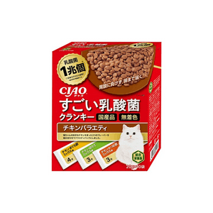 【日本直送】CIAO 超強力乳酸菌 クリスピーチキン味 箱入り 20g×10本