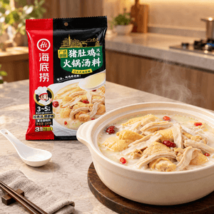 海底捞 广式胡椒猪肚鸡风味火锅汤料 190g 【经典广式风味】【0反式脂肪酸】