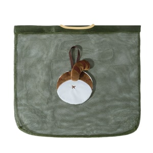 Folding storage shopping bag Green 1PC