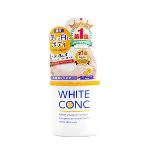 日本WHITE CONC 嫩白沐浴乳 维C药用全身美白沐浴露 #葡萄柚香 360ml @COSME大赏第一位【林允同款】