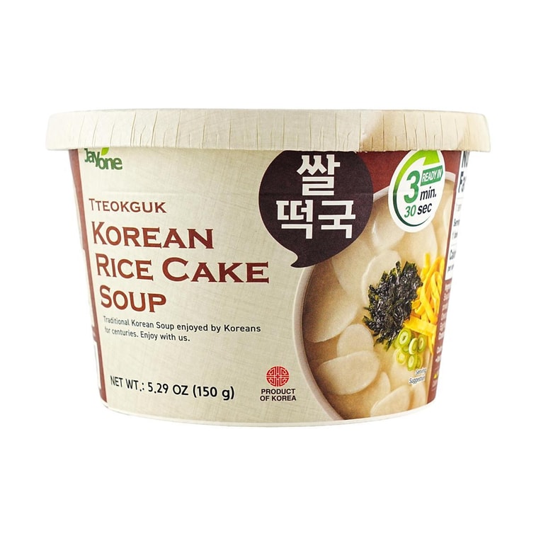 韩国JAYONE 韩式年糕汤 150g*6碗 整箱装【冲泡即食】 9