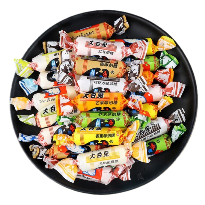 White Rabbit Milk Candy With 8 Flavors 90g