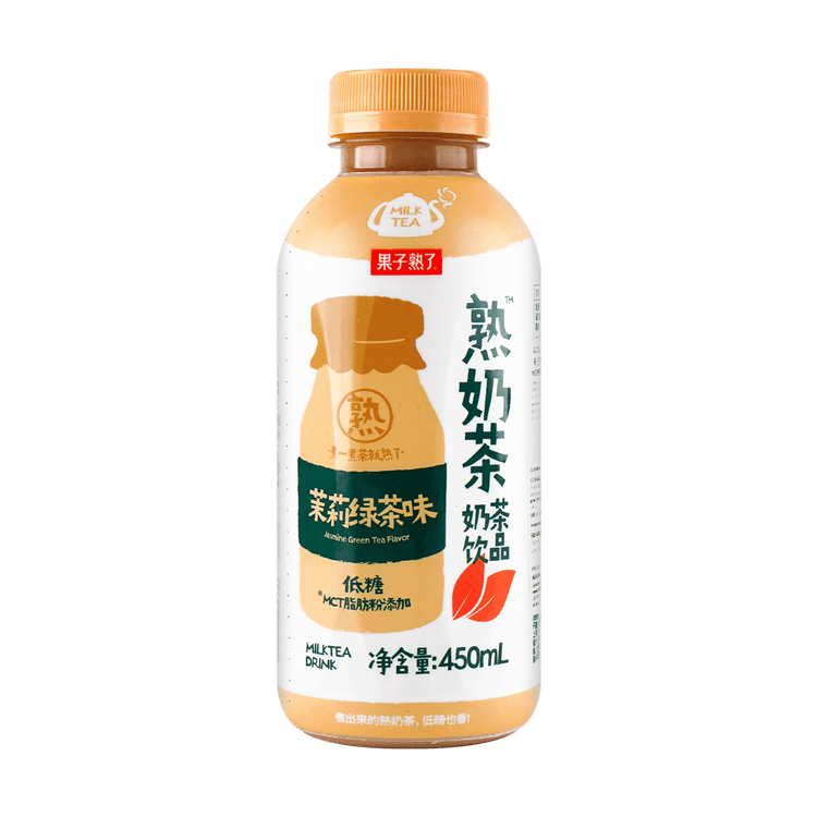 GZSL Jasmine Green Milk Tea Drink, 15.22 fl ox - Yami.com