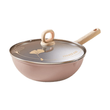 炊大皇 陶晶炒鍋 聚油不沾鍋 32cm 電磁爐瓦斯爐通用【不含玻璃蓋】