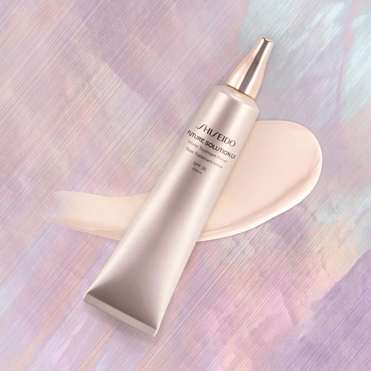 日本直邮】SHISEIDO资生堂时光琉璃持久保湿妆前隔离霜42g SPF30