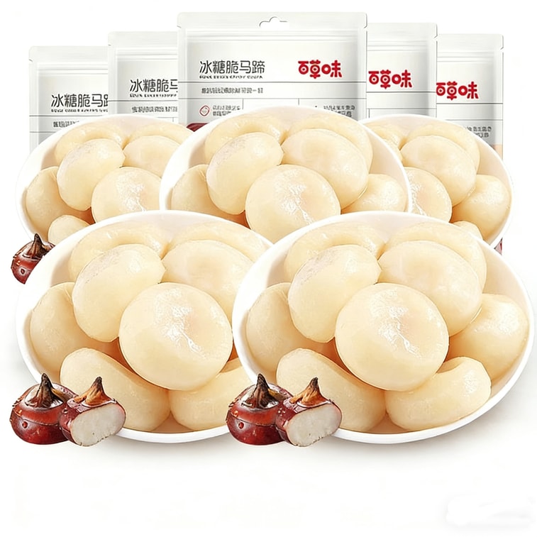 바이차오웨이 암설탕 바삭한 밤 - 건강에 좋은 채소, 과일, 건과일 - 달콤하고 아삭하며 바로 먹을 수 있음 (108g x 1봉지) 7