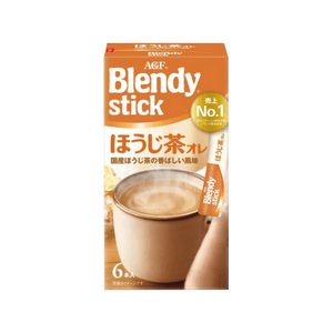 【日本直邮】 日本 AGF BLENDY系列 下午茶饮品 日式煎茶欧蕾 6条装